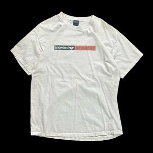 Snowbird Men's White Graphic Tee